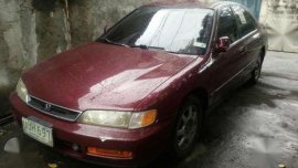 1996 Honda Accord Exi Matic Red For Sale 