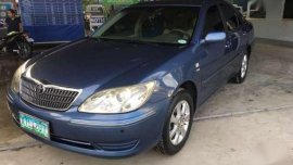 2005 Toyota Camry 2.4 E AT Blue For Sale 