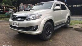 2014 Toyota Fortuner V AT Diesel For Sale 