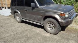 Mitsubishi Pajero 4x4 1995 Manual Gray For Sale 