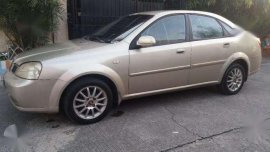 2004 Chevrolet Optra LT 1.6 MT Beige For Sale 