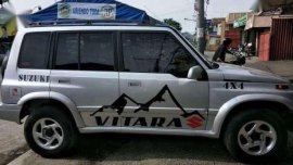 Fresh Suzuki Vitara 4x4 Matic 1997 Silver For Sale 