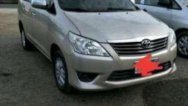 Toyota Innova E Manual Diesel 2013 For Sale 