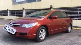 Honda Civic FD 2006 1.8V Manual Red For Sale 