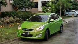 Fresh Hyundai Accent 2014 AT Green For Sale 