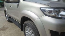 Toyota Fortuner 2013 Manual SIlver For Sale 