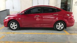  2012 Hyundai Accent 1.4L Automatic Red For Sale 