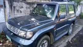 Hyundai Galloper 4x4 Diesel Blue For Sale 