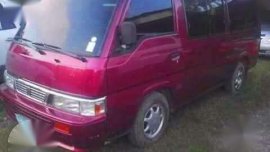Nissan URVAN DIESEL 2010 Van Red For Sale 