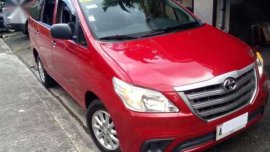 Toyota Innova-E AT DSL 2015 Red For Sale 