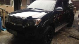 Toyota Hilux G Matic VVTi Gas 2005 Black For Sale 