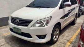 Toyota Innova J 2012 Manual White For Sale 