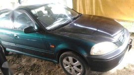 Honda Civic LXi 1996 MT Green Sedan For Sale 