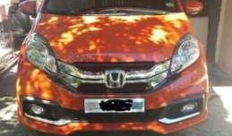 Honda Mobilio RS Navi CVT AT Orange For Sale 