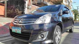 Nissan Grand Livina 2013 black for sale