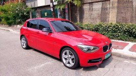 BMW 118d 2013 red for sale