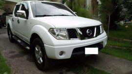 2013 Nissan Navara 4x4 MT White For Sale 