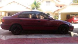 Honda Civic Automatic Red Sedan For Sale 