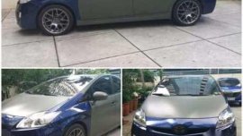 Toyota Prius Hybrid 2011 Blue For Sale 
