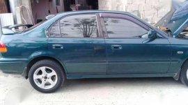 Honda Civic 1996 Manual Green For Sale 