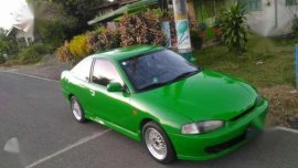 Mitsubishi Lancer GSR MT 1997 Green For Sale 