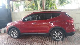 Hyundai Santa Fe 2013 red for sale