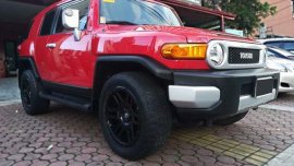 Toyota FJ Cruiser 2017 red for sale