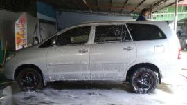 Fresh Toyota Innova J 2007 MT Silver For Sale 