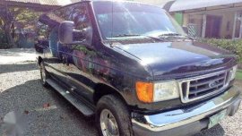 Ford E150 2007 Chateau Van Black For Sale 