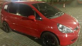 Honda Jazz 2005 1.3 AT Red Hatchback For Sale 