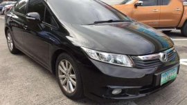 2012 Honda Civic 1.8S AT Black Sedan For Sale 