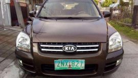 Kia Sportage 2008 CRDi AT Brown For Sale 