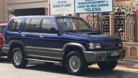 1999 Isuzu Trooper 3.1d 4JG2 4x4 MT Blue For Sale 