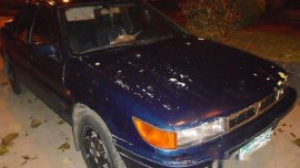 Mitsubishi Lancer 1989 blue for sale
