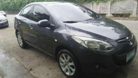 Fresh Mazda 2 2010 MT Gray Sedan For Sale 