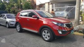 Kia Sportage EX CRDi 2013 AT Red For Sale 