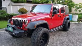 2010 Jeep Rubicon 3.8 AT Red SUV For Sale 