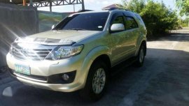 2012 Toyota Fortuner G gas FOR SALE