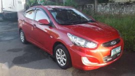 Hyundai Accent 2012 Manual 1.4 Red For Sale 