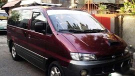 1999 Hyundai Starex SVX RV Turbo Diesel For Sale 