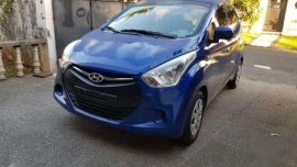 2016 Hyundai Eon AT Blue Hatchback For Sale 