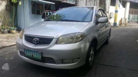 2005 Toyota Vios 1.5G Automatic Silver For Sale 