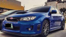 Subaru WRX STI 2013 AT Blue For Sale 