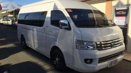 2016 Foton View Traveller WHITE FOR SALE