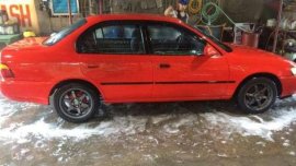 Toyota Corolla 1992 Manual Red Sedan For Sale 