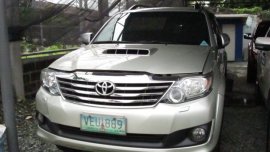 2012 Toyota Fortuner V for sale