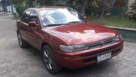 Toyota Corolla 16 Valve Manual Red For Sale 