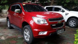 Chevrolet Trailblazer LTX 2015 red for sale