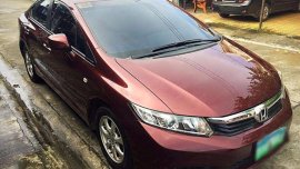 Honda Civic 2012 red for sale