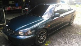 Honda Civic 2000 MT Green Sedan For Sale 
